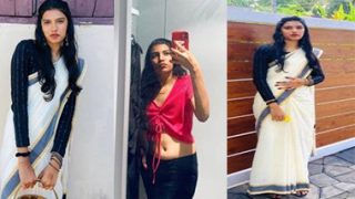 Young Mallu Girl Showing Pressing Her Boobs